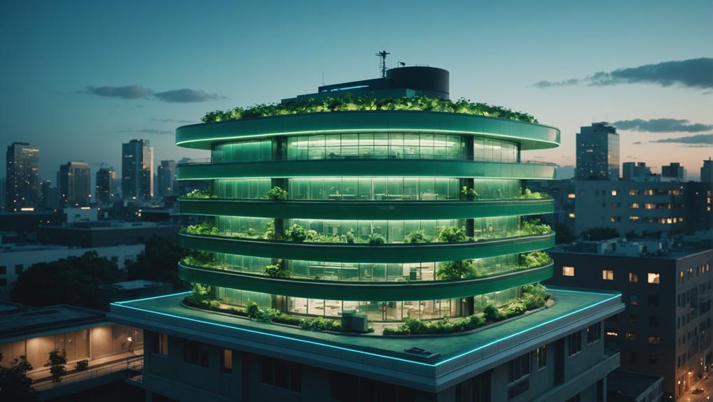 optimizing green building heating